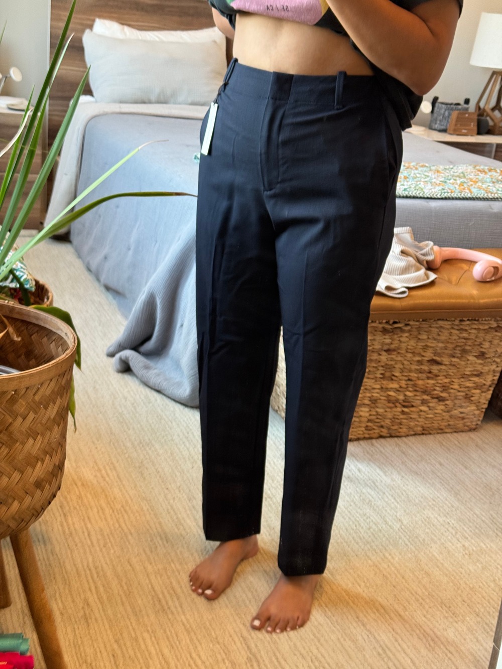 Banana Republic Modern Slim Fit navy slacks | size 0
